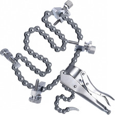 Adjustable Pipe Alignment Chain Pliers Fits Pipes up to 14" Diameter, 48" Replac