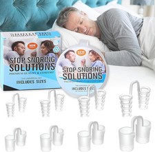 Nasal Dilators for Sleeping  Breathing, 8 Pack Snoring Nose Clip to Relieve