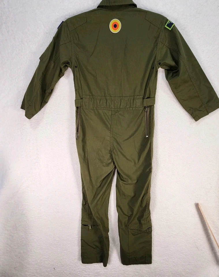 Traje de Vuelo Juvenil ROTHCO Mono Verde EE. UU. Pistola de Vuelo Intermedio Piloto M Foto 2 de 4