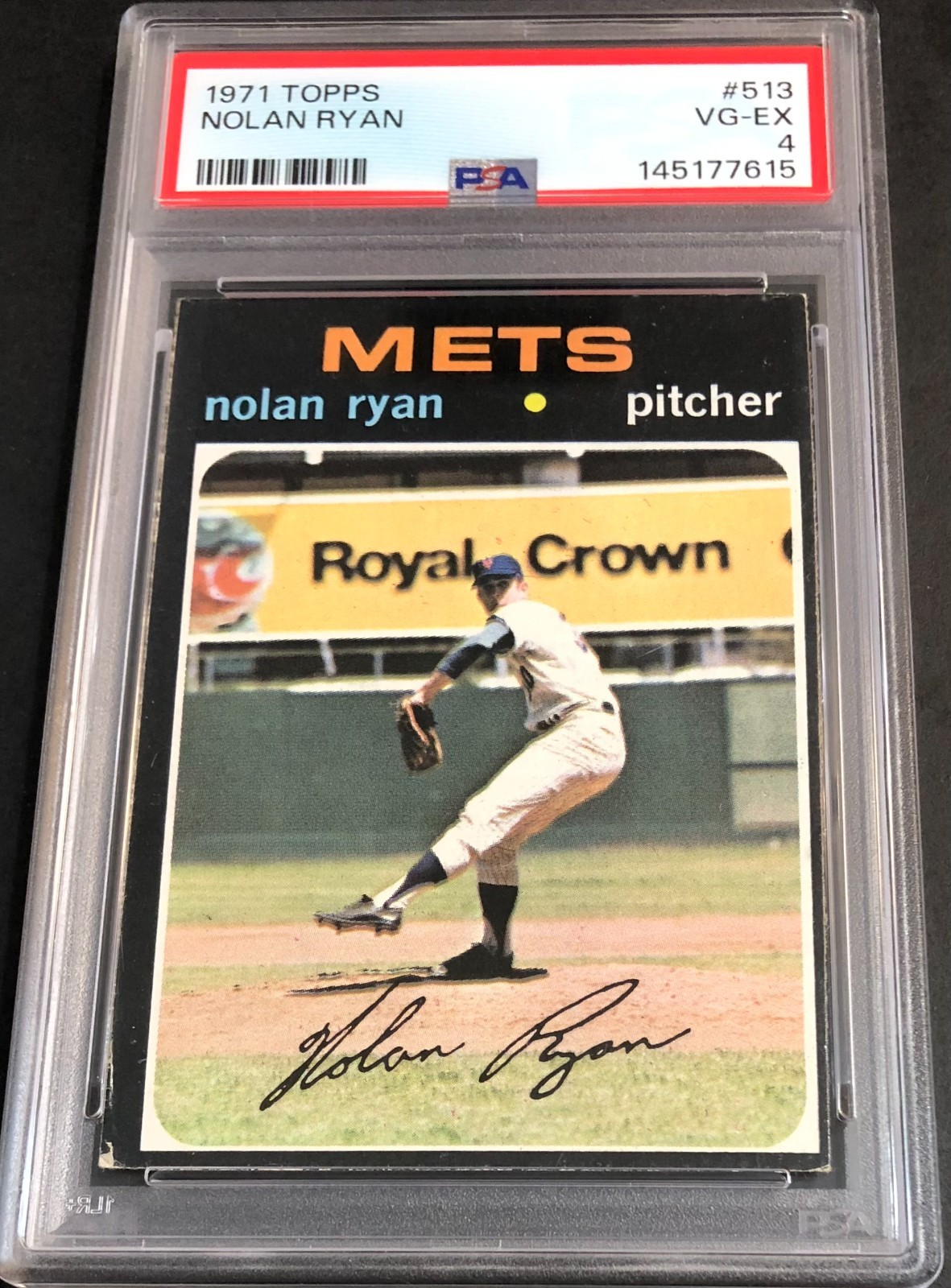 1971 Topps Nolan Ryan #513 PSA 4 VG-EX! JUST GRADED! FREE SHIP! view 3