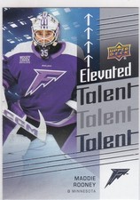 2024-25 Upper Deck PWHL Elevated Talent #ET-20 Maddie Rooney-MINNESOTA-FREE S/H.