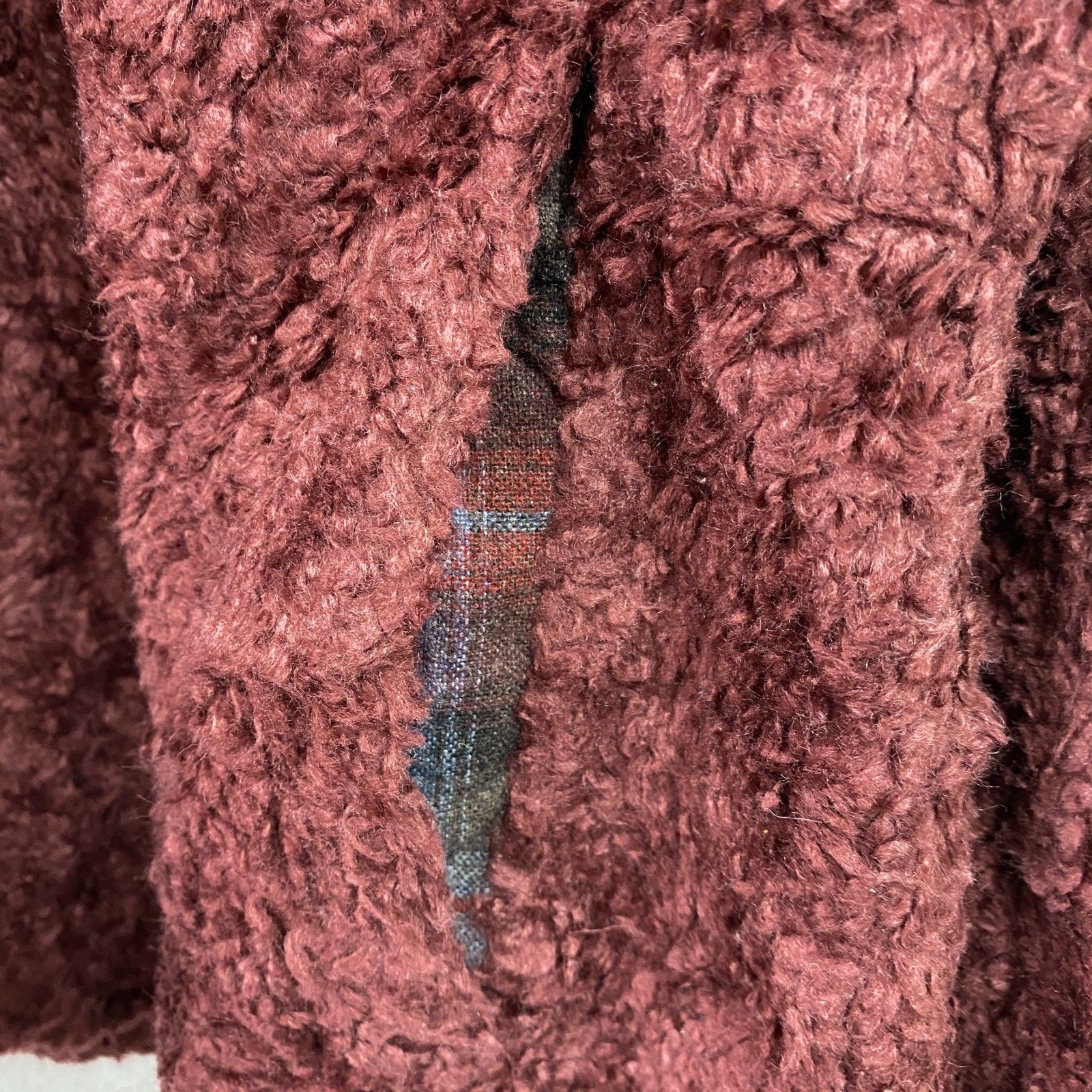 Pendleton Full Zip Fleece Jacket Check Pattern Me… - image 4