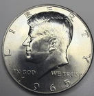 1965 SMS Kennedy Half Dollar Silver I46