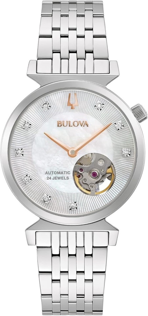 Bulova Regatta Silver Women