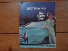 1967 Mercury Brochure. Canadian. Full Line Brochure Except Cougar 1967 Mercury Brochure. Canadian. Full Line Brochure Except Cougar