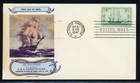 UNITED STATES FLUEGEL COVER LOT #47 1947 U.S.S. Constitution Frigate FDC $$$