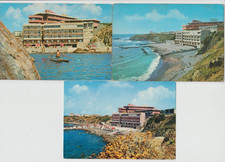 3 VECCHIE CARTOLINE DI ANTIGNANO - LIVORNO - HOTEL REX - FORMATO GRANDE