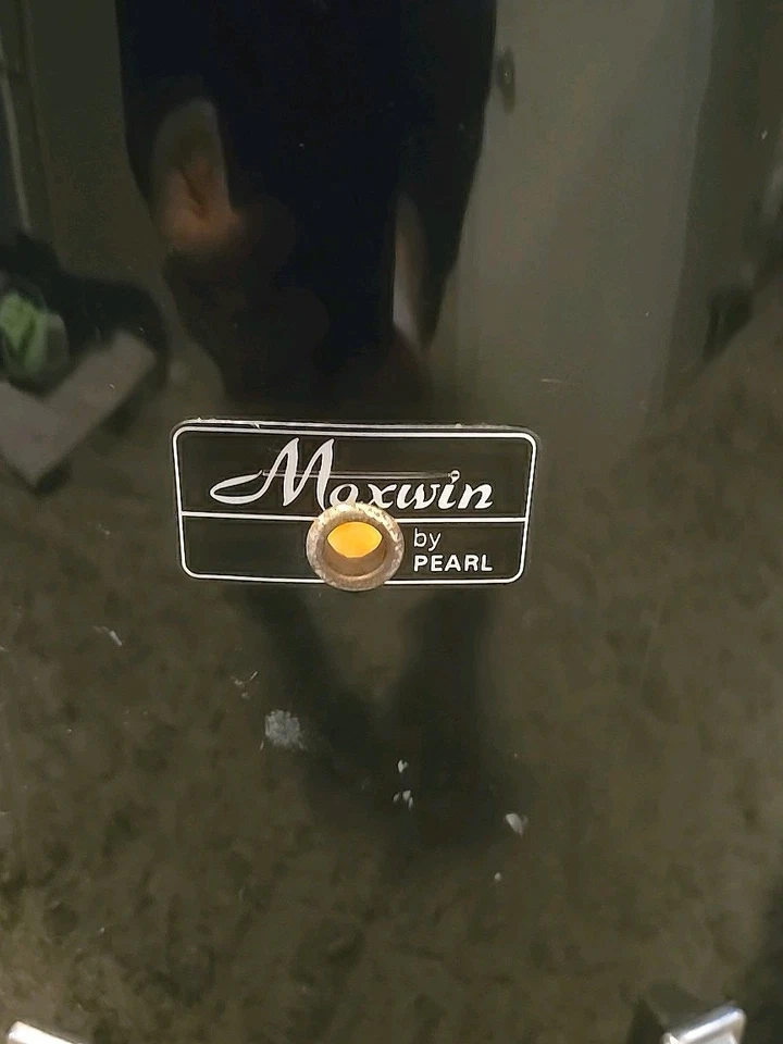 Tambor Maxwin By Pearl Black 16" Floor Tom Vintage años 70 Foto 4 de 4