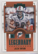 2017 Panini Contenders Legendary Contenders Emerald Jason Taylor #LC-2 HOF o6n