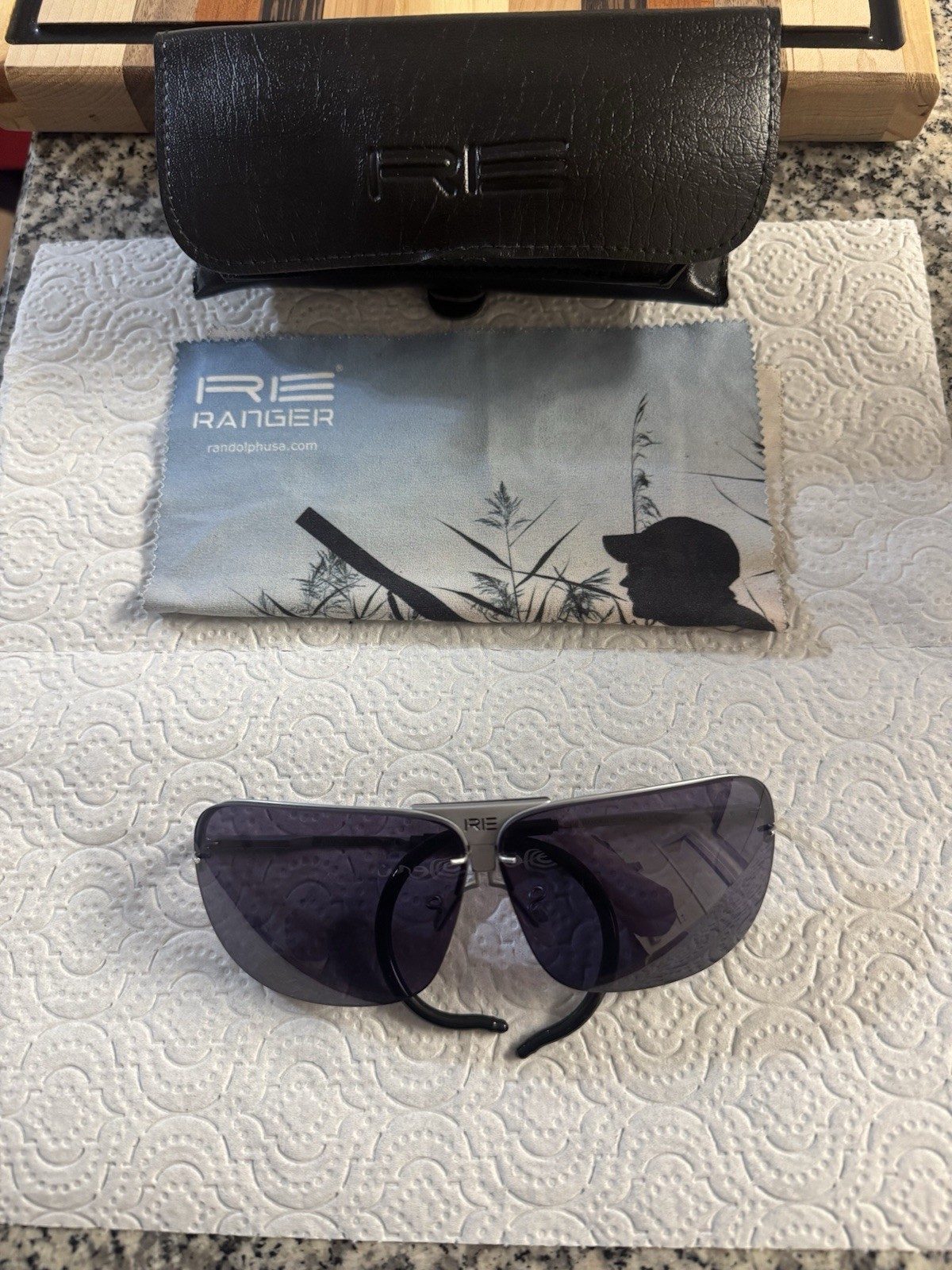 Randolph Engineering RE Ranger Pro Shooting Glasses w/Case