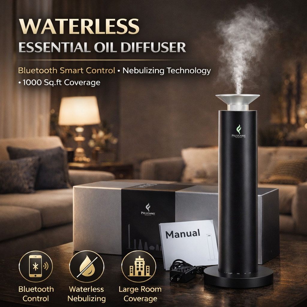 Diffuser Bluetooth Nebulizing Cordless Hotel Scent 1000s