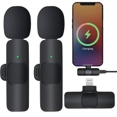 Atazevk Mini Mic Pro Wireless Microphone For Iphone, Ipad, Lavalier