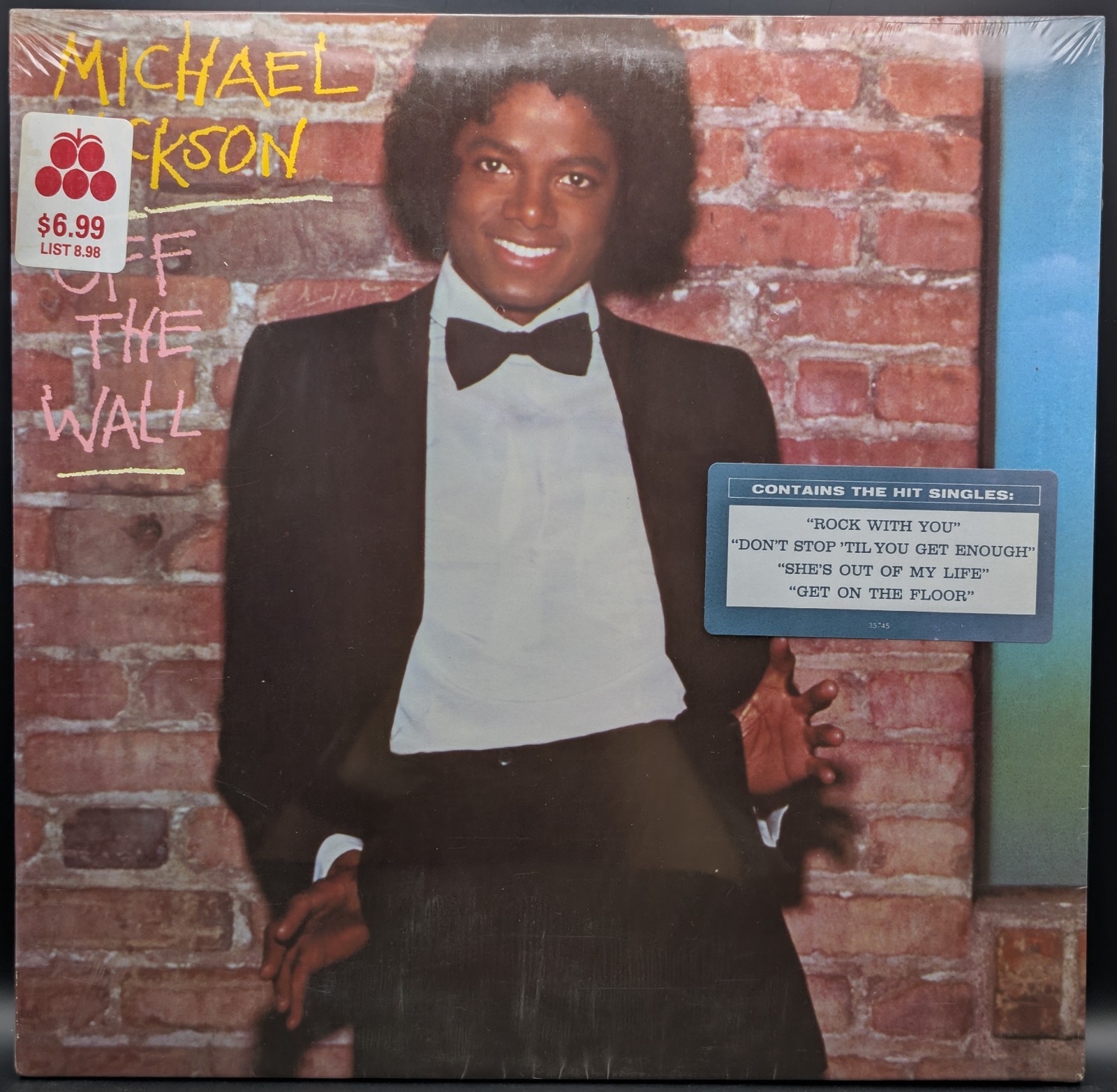 SEALED, Michael Jackson - Off the Wall FE 35745, Stereo, Hype Sticker, US, 1979