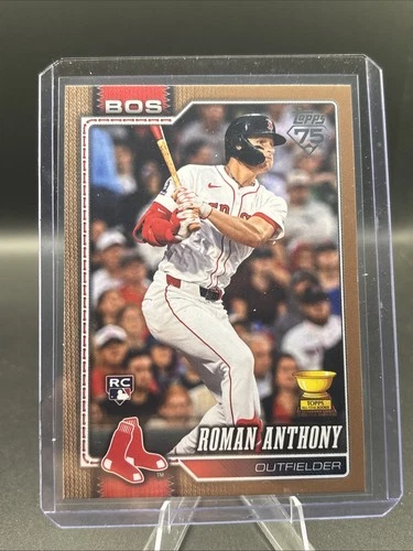 💎2026 Topps Series 1 Baseball Roman Anthony #189 GOLD /2026 RC Red Sox 💥