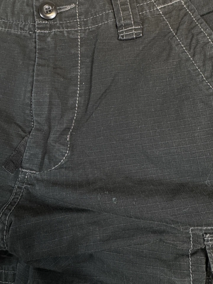 Pantalones Cortos Militares Vintage Y2k Polo Jeans Company Negros Sueltos Carga Para Hombre Talla 32 Foto 4 de 4