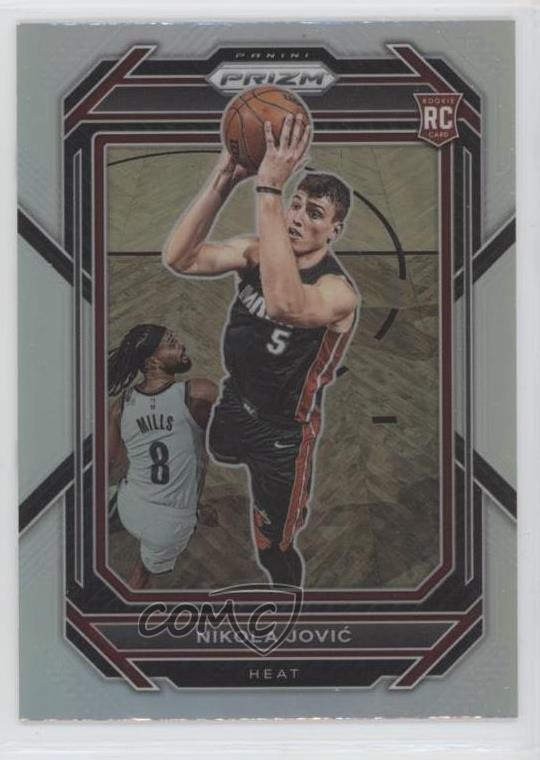 2022-23 Panini Prizm Silver Prizm Nikola Jovic #236 Rookie RC