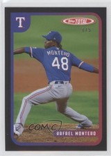 2020 Topps Total Black 1/5 Rafael Montero #803 0a6