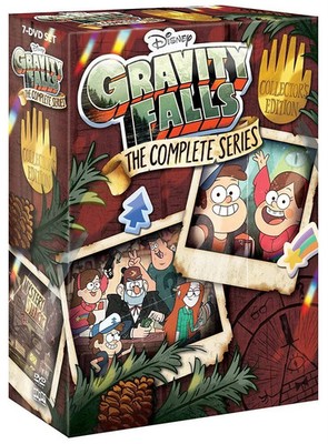 Gravity Falls: The Complete Series  Seasons 1-3 DVD (7-Discs Set) New & Sealed