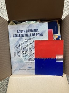 12x12x3 5.5+ LB MYSTERY BOX LOT OF RANDOM OLD PAPER EPHEMERA JUNK