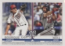 2019 Topps Update Rookie Combos Jake Noll James Bourque #US210 4l3