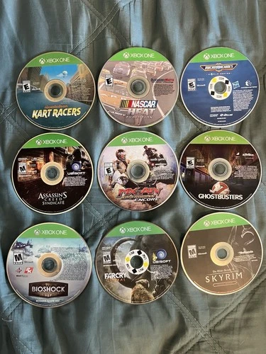 Xbox One Game Disc Lot of 9 games All tested ships fast very good condition