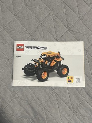 LEGO  Technic #42199 Monster Jam DIGatron Pull-Back Instruction Manual