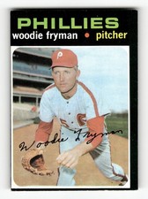 1971 Topps Woodie Fryman #414 Philadelphia Phillies