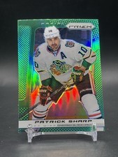 2013-14 Panini Prizm Hockey #127 Patrick Sharp Green Prizm Chicago Blackhawks
