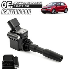 Ignition Coil Pack For VW Golf Mk7 Polo 6R Mk5, Mk6 1.0 1.2 1.4 1.6 - 0986221057