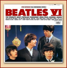 The Beatles BEATLES VI #2 Sealed for display Record inside not the Beatles