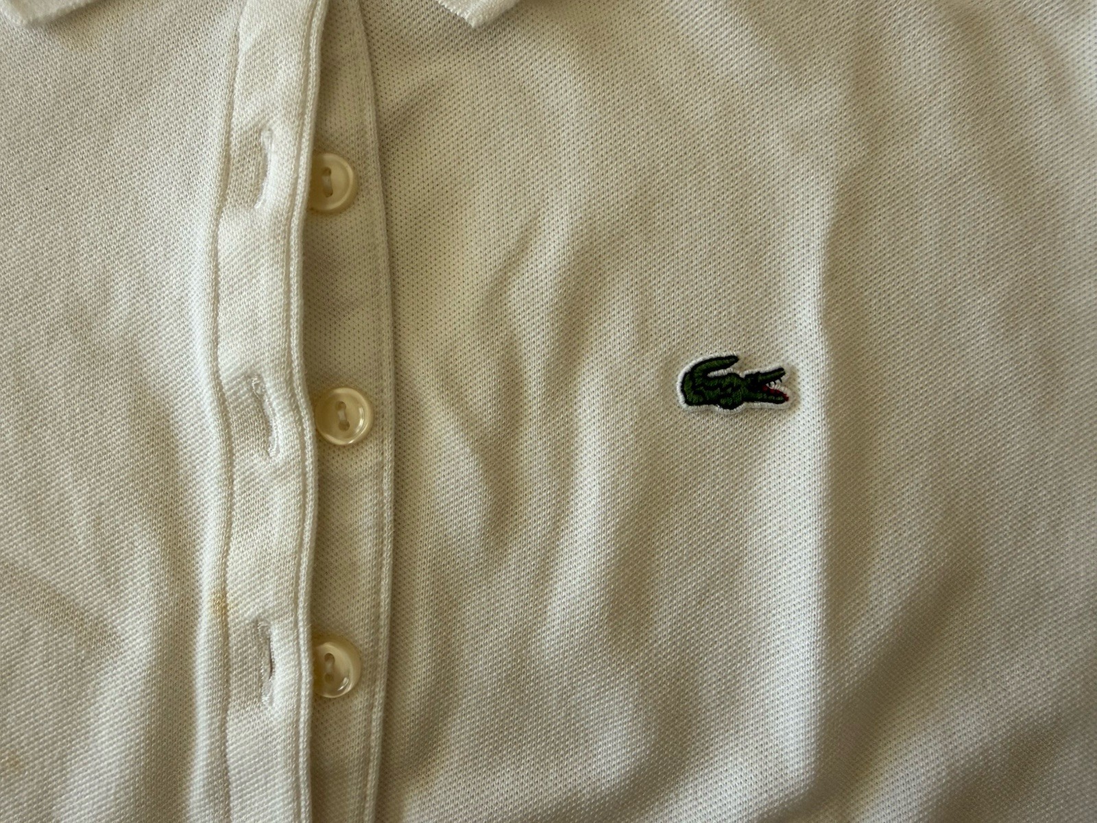 Lacoste Women’s Polo Shirts White Pink Aqua Short Sleeve Sz 38 Set of 3 thumbnail 3