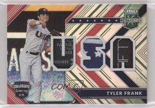 2018 Panini Elite Extra Edition USA Materials Emerald 9/10 Tyler Frank hg6