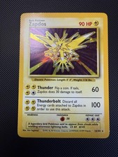 Zapdos 16/102 Holo Holo Rare Base Set Unlimited Pokemon MP Base Set Unlimited on eBay