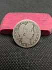 1912 Barber Quarter 90% Silver