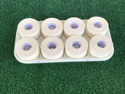 8 Rolls Old Stock J&J COACH Porous Athletic Joint Strapping Tape 1.5  x 15yd