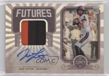 2020 Panini Legacy Futures Silver 305/399 Jake Luton #FP-JL Patch Auto 3l1