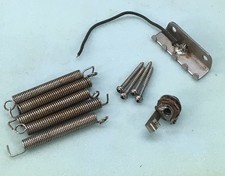 Vintage Fender Fullerton Era Pre-CBS Tremolo Bridge Kit Claw Strat  4 Mounts