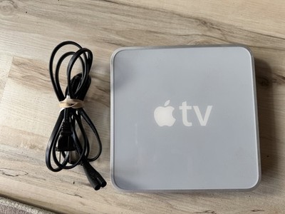 Apple TV 1st Gen A1218 Silver Media Streamer HDMI Component Tested - No Remote