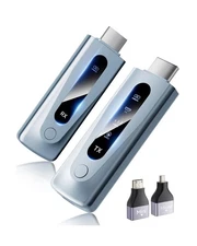 BRAIDOL S3 Wireless HDMI Extender - 4K 100m Range Light Blue