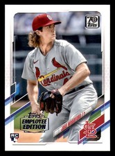 2021 Topps Employee Edition #451 Jake Woodford RC St. Louis Cardinals