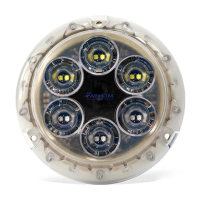 Black Oak LED Fathom FL12 Underwater Light Bright White Marine Lighting