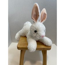Aurora World floppy white bunny plush 12"