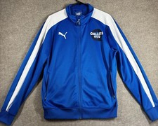 Puma Jacket Men’s L Blue Vintage “Gallos 1950” Track Zip-Up Sweatshirt