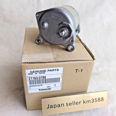 Kawasaki スターターモーター 21163-0789 NEW Kawasaki OEM Starter Motor 21163‑0789 KX250/KX250X 2021‑2024