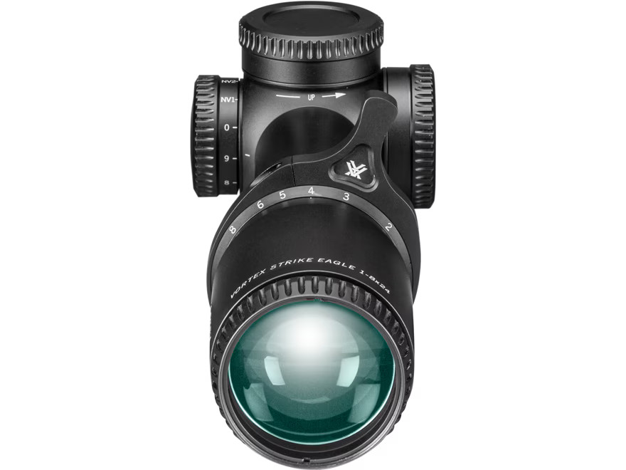 Vortex Optics Strike Eagle 1-8x24mm 30mm EBR-8 FFP Rifle Scope