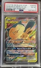 2019 Pokemon SM BSP Tag Team Tins #SM169 FA Eevee & Snorlax GX PSA 6