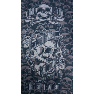 HD- Head Tuch Grim Skull Halstuch Harley Davidson Tube Multifunctional NEU