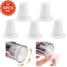 5pcs Washable Vacuum Filter - Compatible with Car Handheld Cleaner