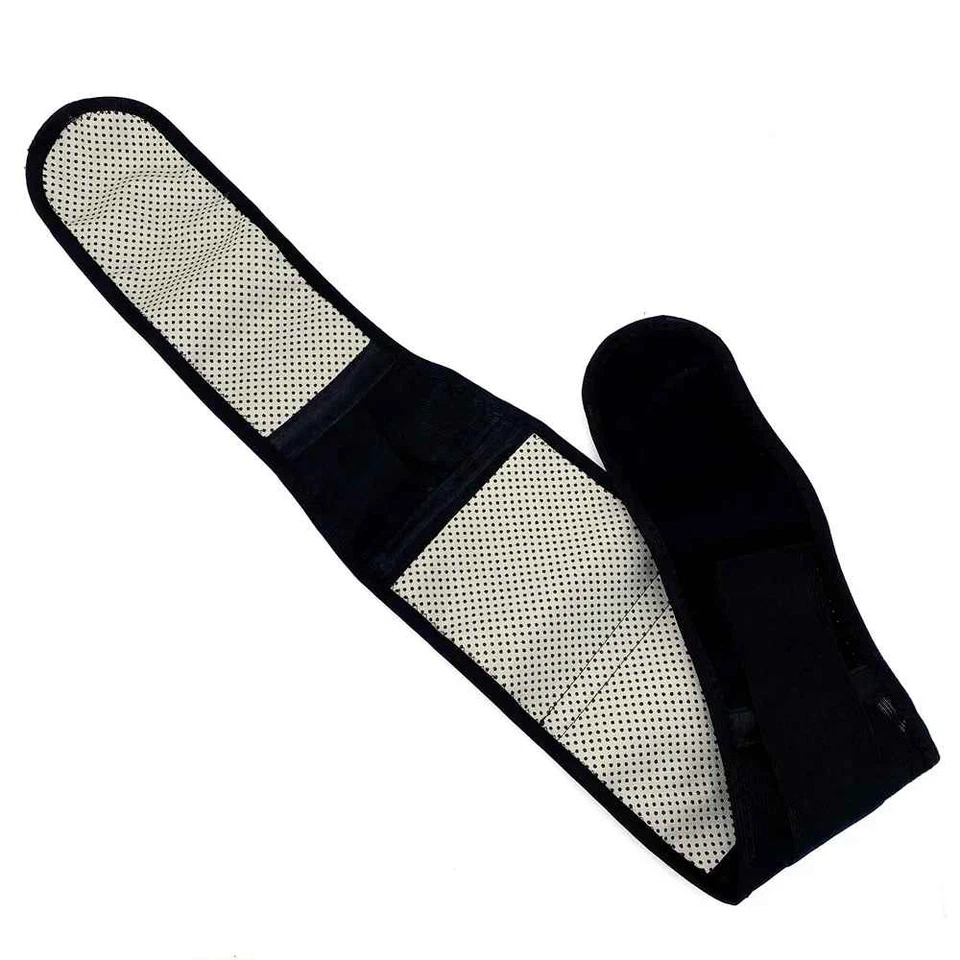 Tourmaline Self Heating Back Support Belt Magnetic Therapy Waist Belt Lumber - Photo 3/4