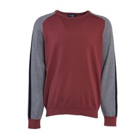 Hackett London Pullover Rosa Grau Strick Baumwolle HM702701 Gr. Xl Herren